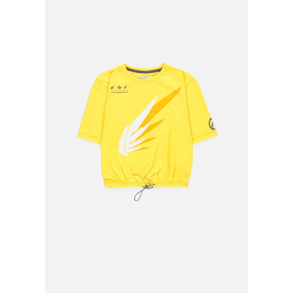 Overwatch - Mercy's Wings Crop top - Yellow